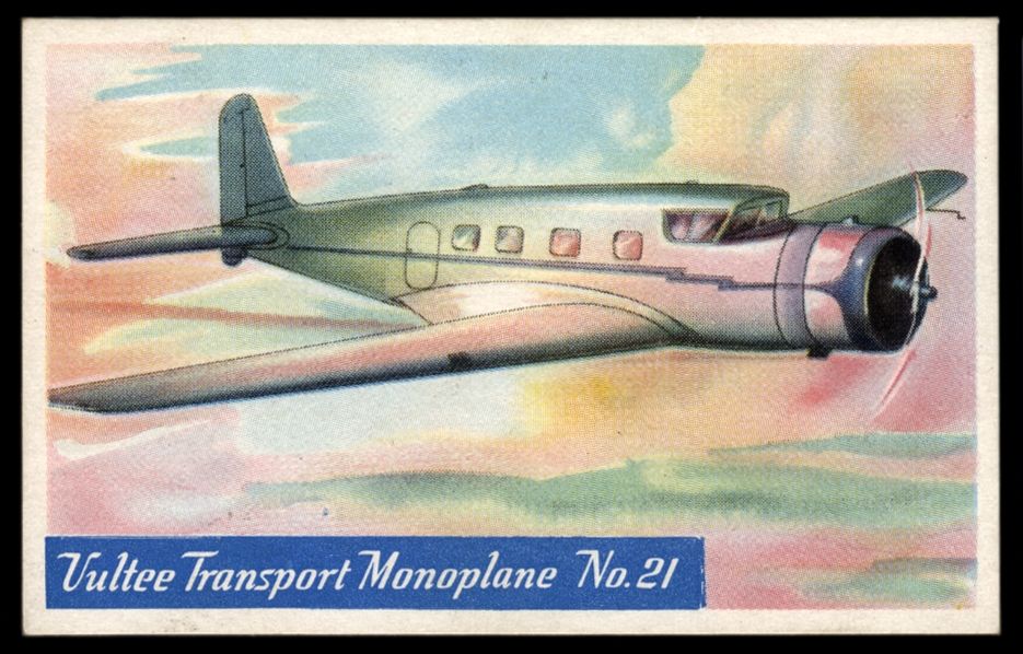 21 Vultee Transport Monoplane